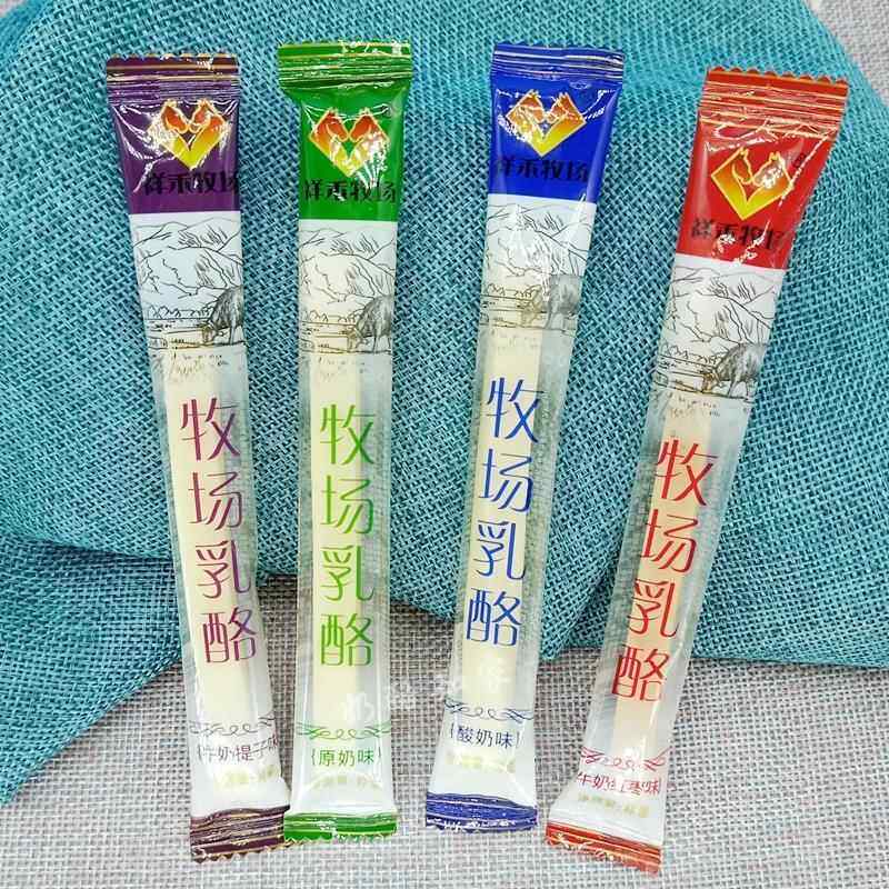 祥禾牧场乳酪条牧场乳酪牛奶条内蒙古特产北国情奶酪条400克零食
