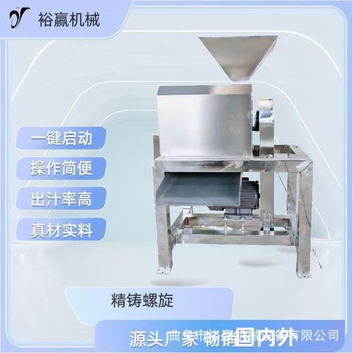 大型橘子芒果去核打浆机 卷心菜苦菊不锈钢打浆机 酸枣脱核打浆机
