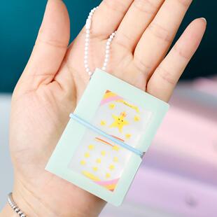 拍立得寸寸相册本单格迷你小卡收集册一宫格卡册证件照收纳册