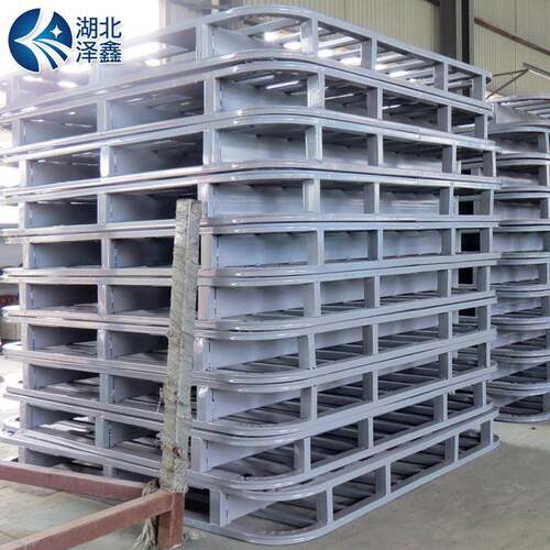可定铁托盘厂家供应饲料钢托盘叉车四面进叉金属托盘铁托盘