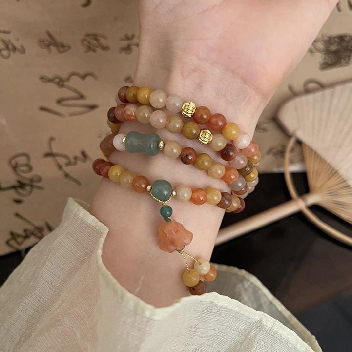 兰花水晶手链项链长款高级手链