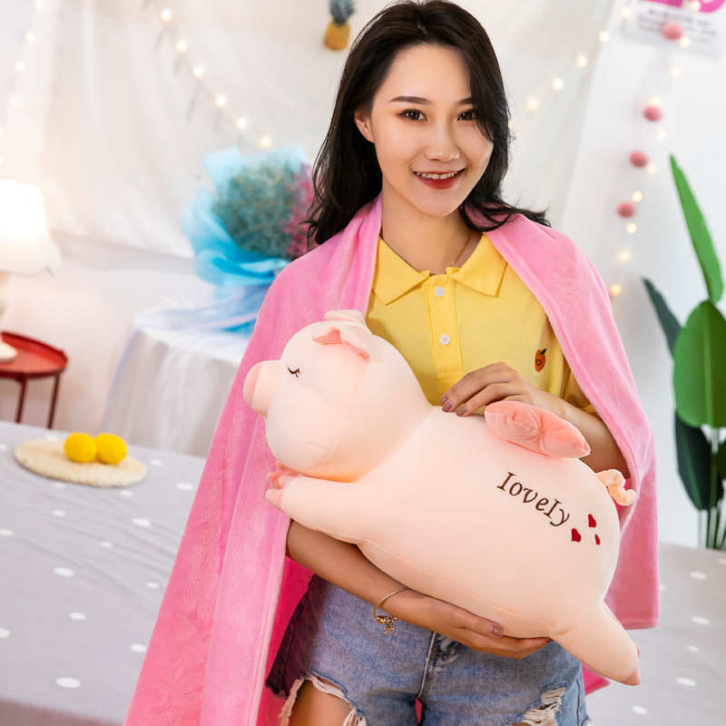 二合一卡通抱枕被子两用午睡毯子沙发抱枕靠垫办公室空调被礼品