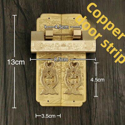 老式铜锁古代挂锁复古铜锁古锁仿古锁古铜锁具门锁箱锁古代的锁