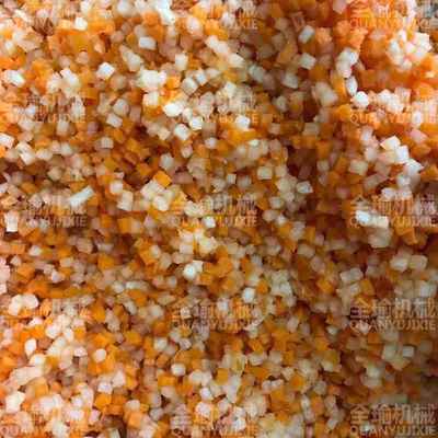 贵州凉薯切丁机广东切凉薯粒机出售湖南凉薯割粒机莴笋三维切丁机