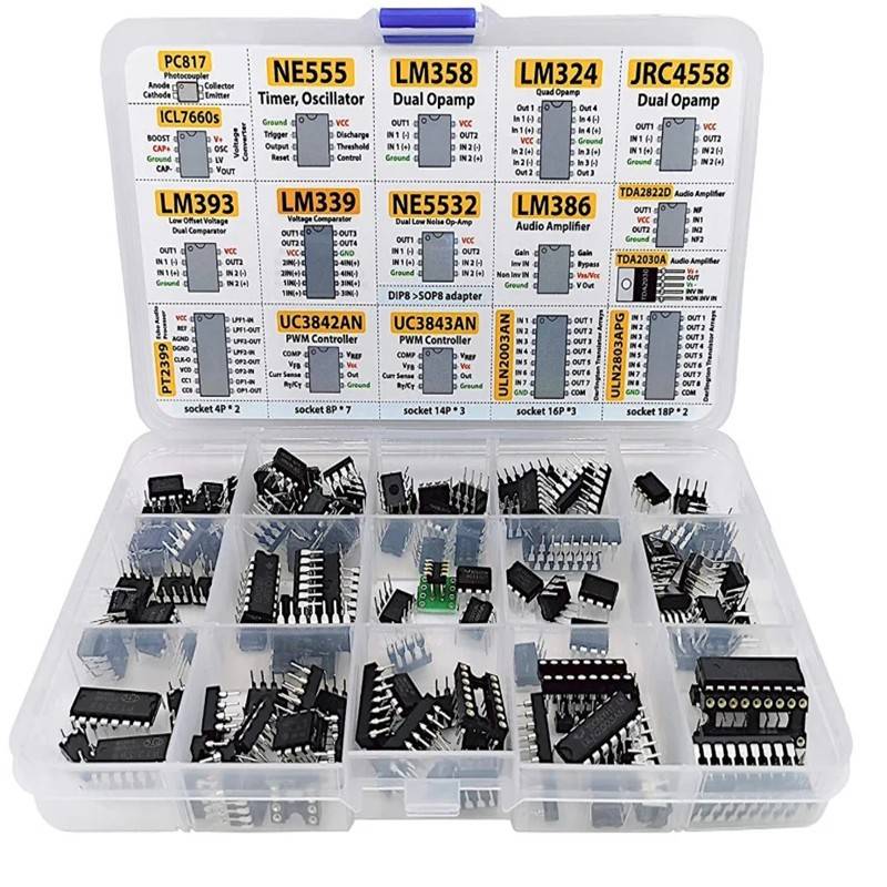 XL IC芯片分类150个运算放大器 振荡器 PC817 NE555 LM358 LM324
