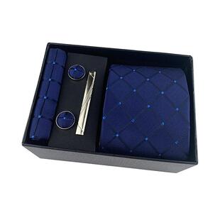Formal Cufflink 领带套装 Hanky Gift Clip Tie Neckties Men