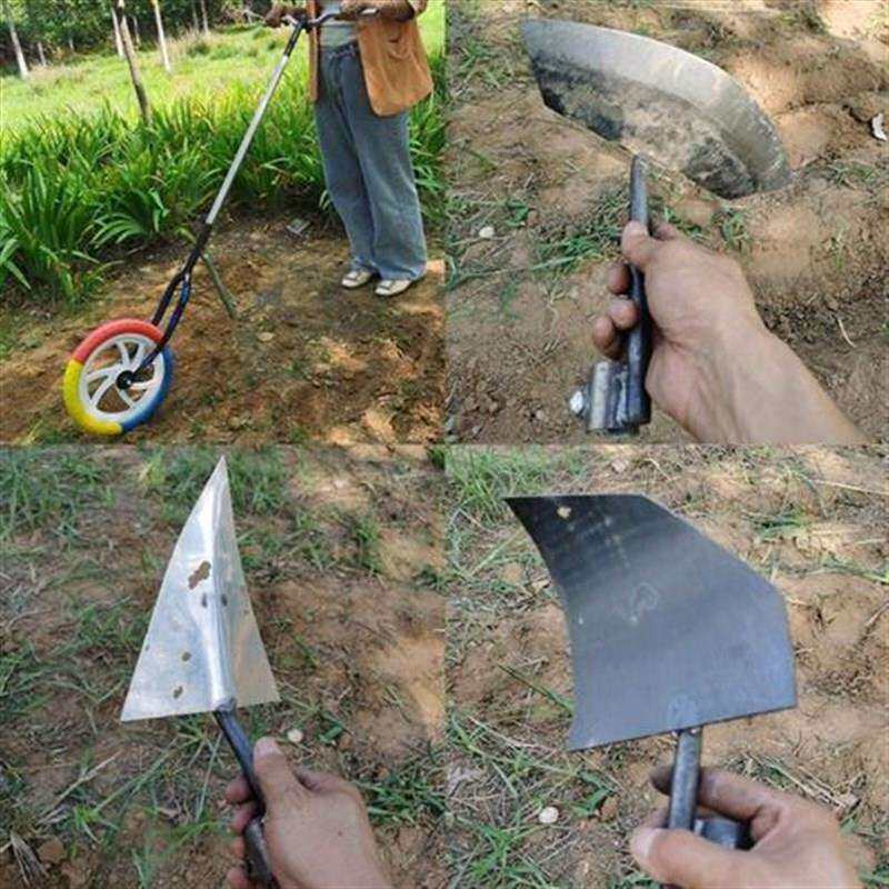 翻土d耕地机除草松土地锄草小型开沟锄农用工具机械翻地犁地