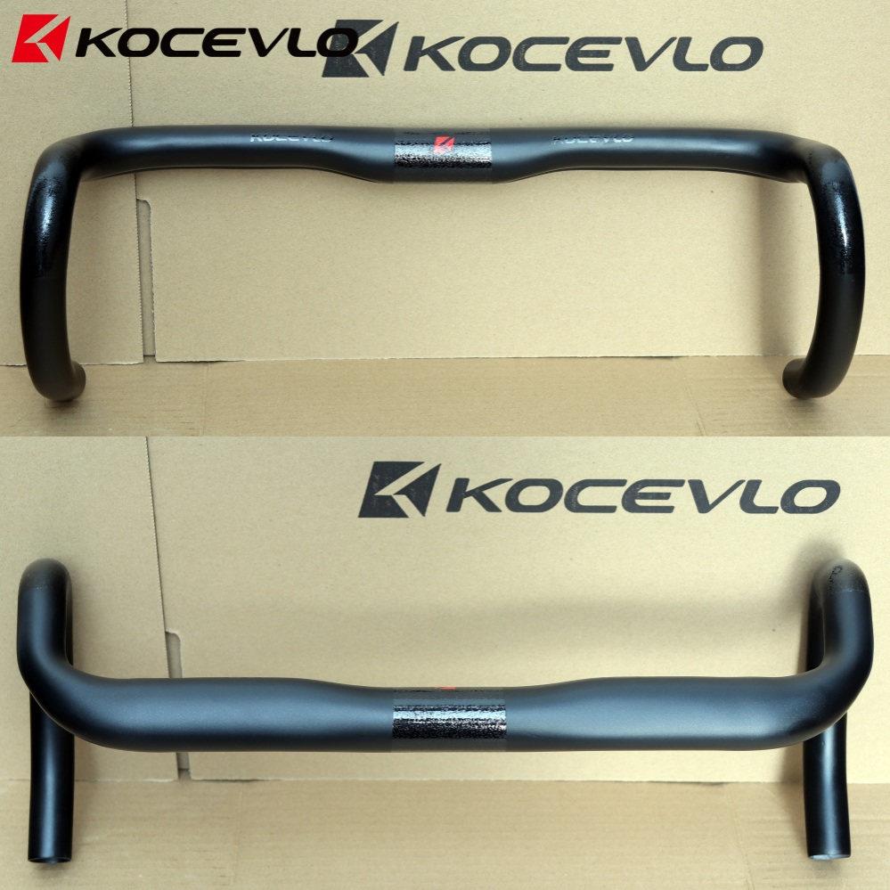 KOCEVLO碳纤维自行车弯把公路自行车把圆管3T碳纤维分体弯把