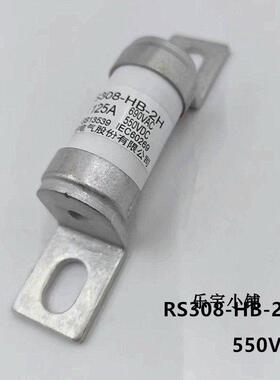 中熔熔断器RS308-HB-2H10A32A40A100A125A160A550VDC690VA保险丝