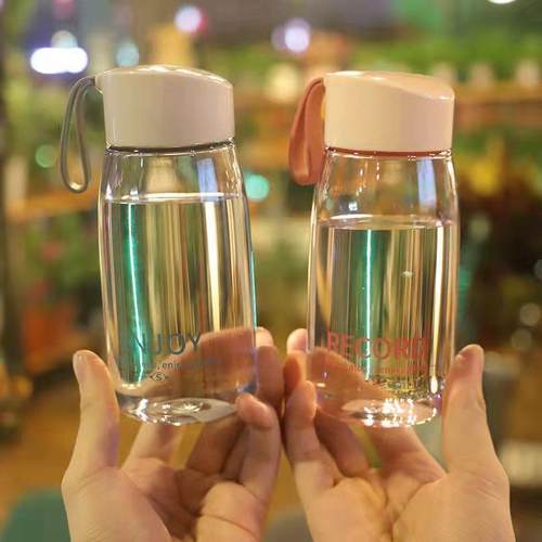 网红水杯可爱小巧便携塑料防摔2021新款夏季夏天女学生简约男杯子