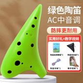 新款 笛乐器12孔初学专业学适合陶儿童小学生男生入门自器专用乐大