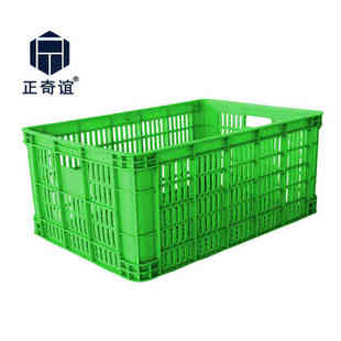 正奇谊周转筐绿色B4筐外450*305*240单位个货期7天