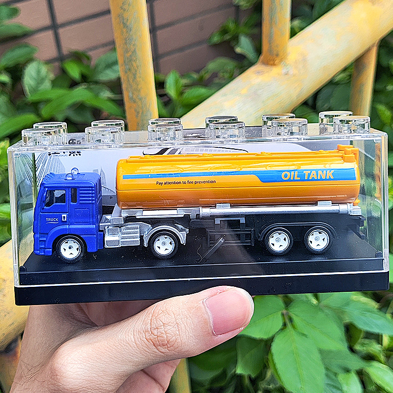 运输车集装箱江小合金滑行玩具