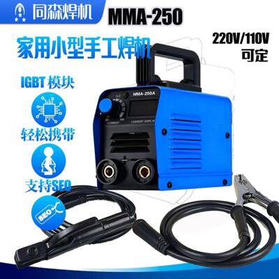 手持式家用直流电焊机美规220v欧规110vMMA250跨境电商便携式