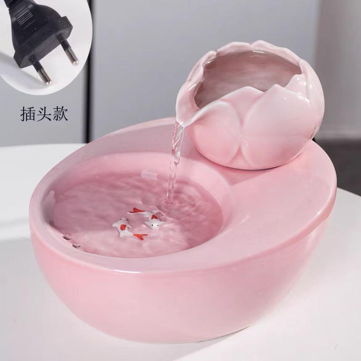 猫用饮水机宠物狗用品 流动流水喷泉活水猫喂水喝水神器自动循环