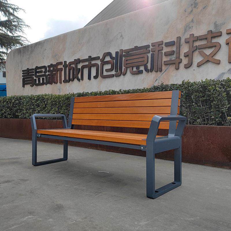 公园椅户外休闲椅靠背长椅景区街道成品景观座椅