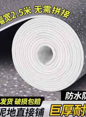 批地板革2.5泥米宽水胶直接铺家用加厚耐磨地防水防滑PVC地垫SKB