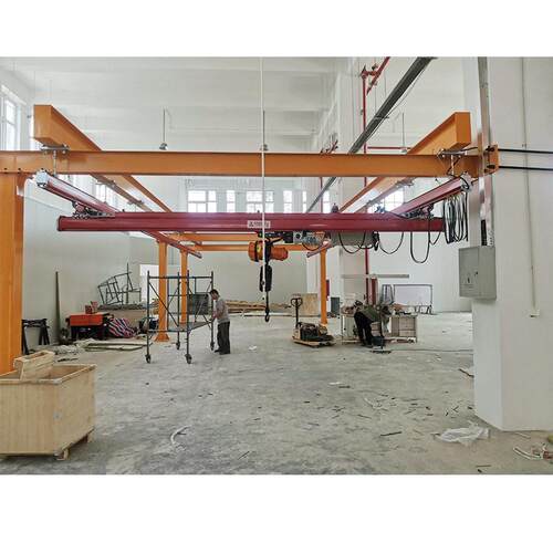 1t2t柔性轨道KBK起重机轻小型滑轨吊机工业车间组合式kbk柔性