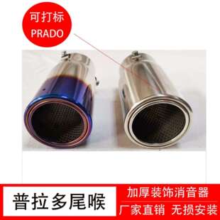 4000消声器排气管改装 普拉多尾喉霸道2700中东版 配件 20款 专用03
