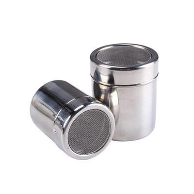 不锈钢40目糖粉筛撒粉器带盖精细网多用调味罐爱满屋烘焙工具