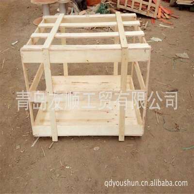 加厚木笼箱厂家青岛木笼箱厂家供应各种款式青岛木箱物美物流