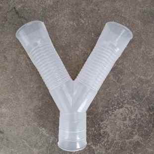 播种机32口径45口径下种下肥双叉三通双叉肥管人字型三通