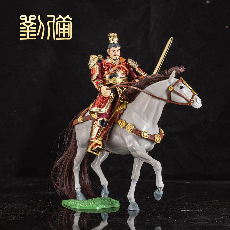 高档三国人演云义赵关羽诸葛亮张手办五虎上将模型摆件可动兵偶玩图片