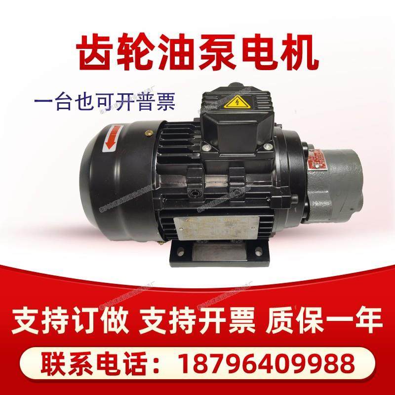 CB-B6/CB-B10/B4/B2.5JZ锯床齿轮油泵电机CBW-6/4/10JZ润滑0.37KW