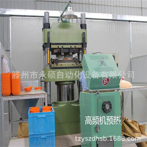 密胺筷子餐具生产设备 三聚氰胺美耐皿粉末成型液压机