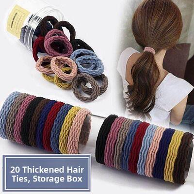 Hair rope rubber band female high elasticity black hair tie