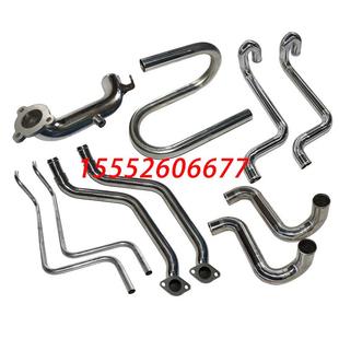 304不锈钢中冷出气钢管汽车机械设备中冷器钢管焊接加工支持定做