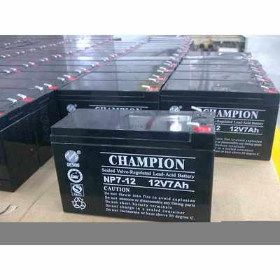 CHAMPION蓄电-池NP712 12V7VH ALGIUPS电瓶 127AH免维护 正品包邮