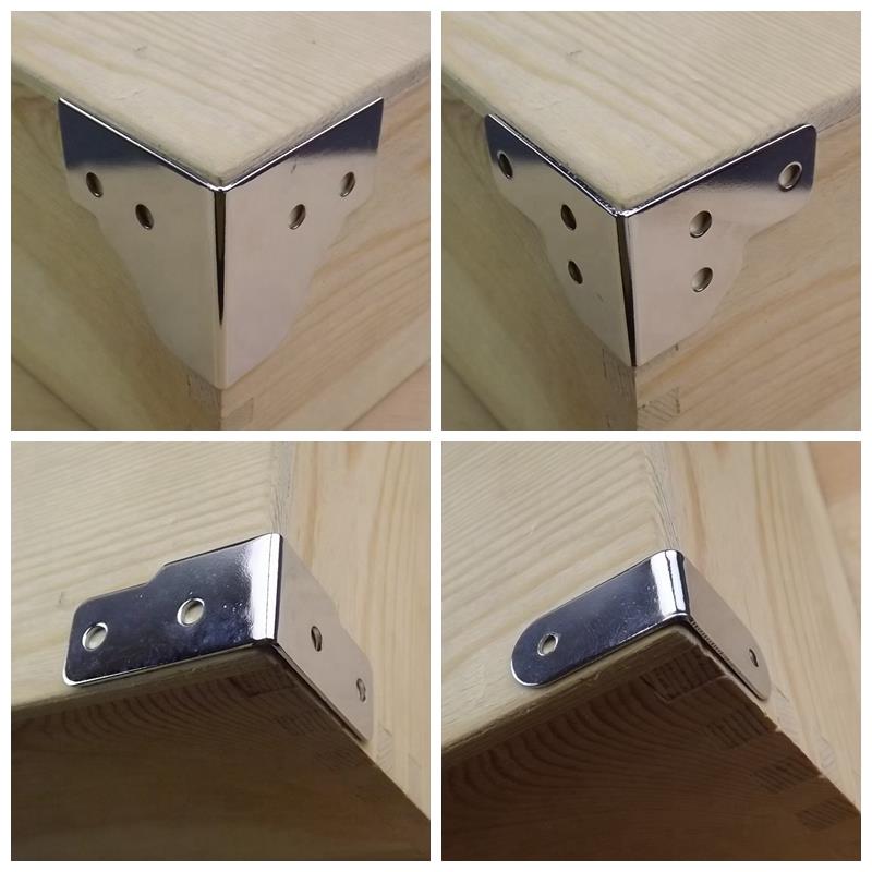 角码铁皮包角木箱铁护角包装箱五金配件金属护角连接铁片直箱角码