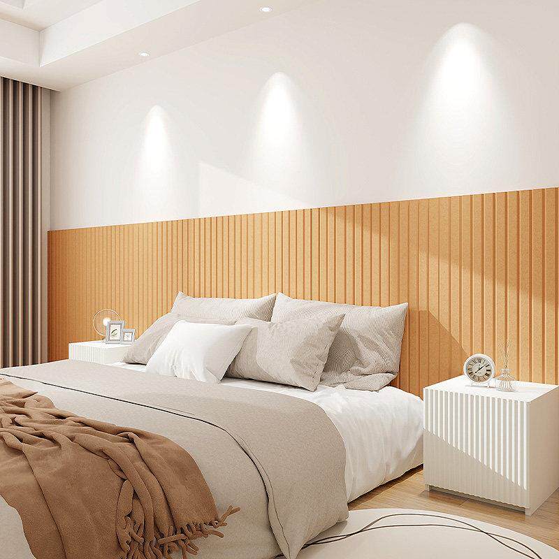 毛毡墙贴背景墙护墙板床头软包儿童房墙面装饰板榻榻米床边防撞壁