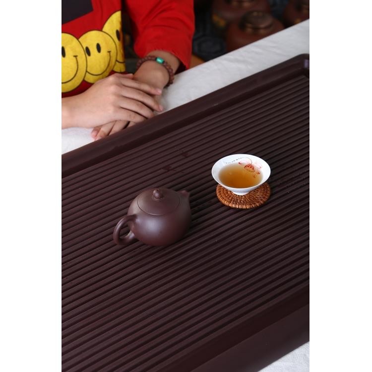 宜兴精品紫砂茶盘全手工仿电木胶木功夫茶具家用排水式大中小茶台