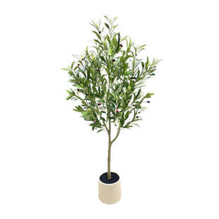 1.8m橄榄树大型绿植仿真树摆件家居客厅阳台落地假植物盆栽造景树