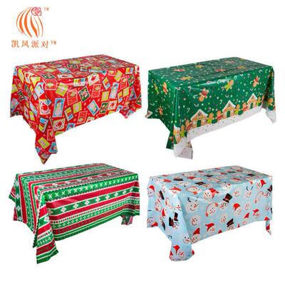 Party Christmas Halloween Thin Party Table Cloth Background