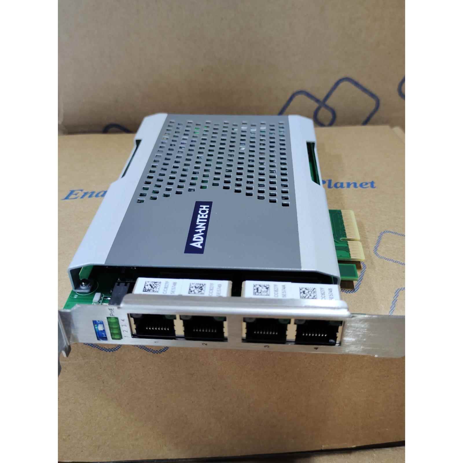 研华串口卡PCIE-1674E/1674PC/1672E网卡2/4口千兆视觉图像采集卡