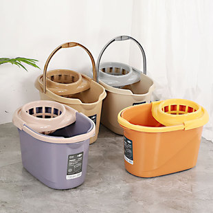 加厚塑料家用拖桶洗拖把专用桶懒人免水洗脱神器手提脱水桶拖地桶
