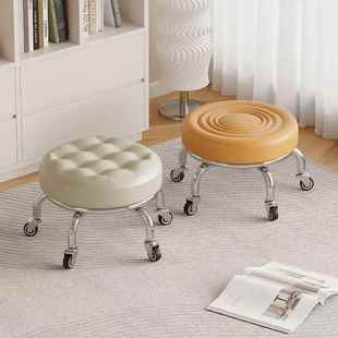 矮凳学步小板凳浴家居凳小凳子用轮矮凳圆其XSD滑他家凳子美缝修