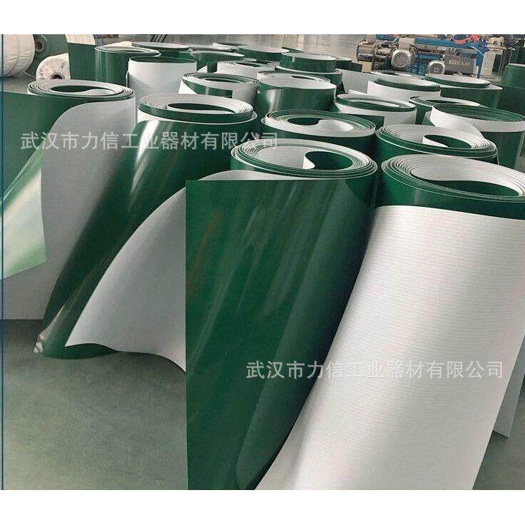 湖北输送带绿色皮带提升皮带裙边皮带防滑皮带