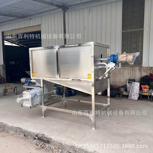 滚筒干湿分离机厂家现货猪粪鸭粪脱水设备质保一年牛粪固液分离机