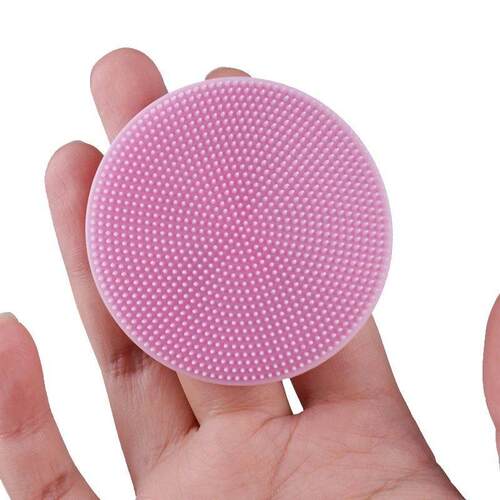 1pc Face care Brush Silicone Facial Exfoliating Blackhead Cl