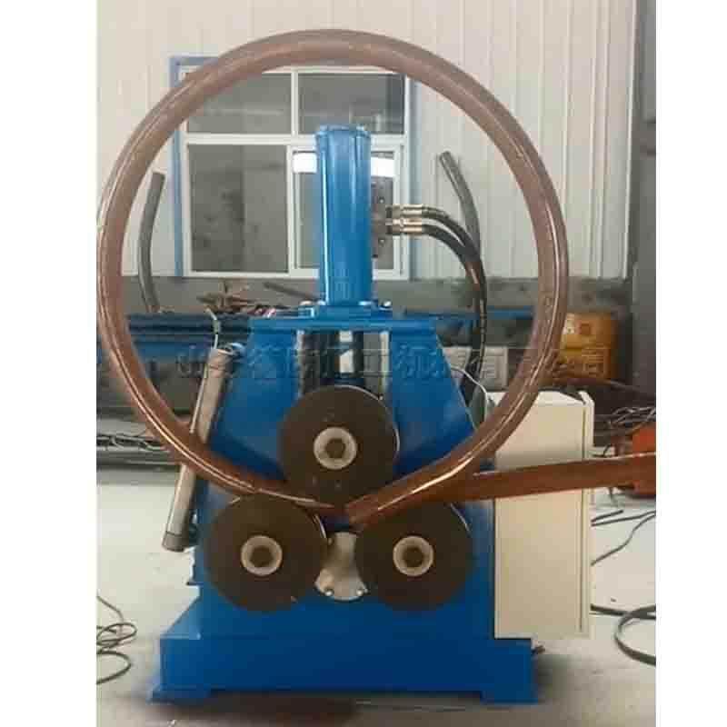 三辊轴型材弯曲机全自动数控卷圆机圆管方管扁钢角钢弯弧工具