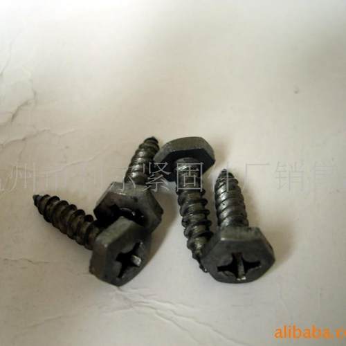 供应十字槽凹穴六角头自攻螺钉GB102