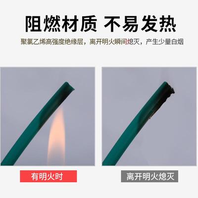 广东万瑞通电线ZC-BV1/1.5/2.5/4/6平方纯铜硬线国标阻燃家装电缆