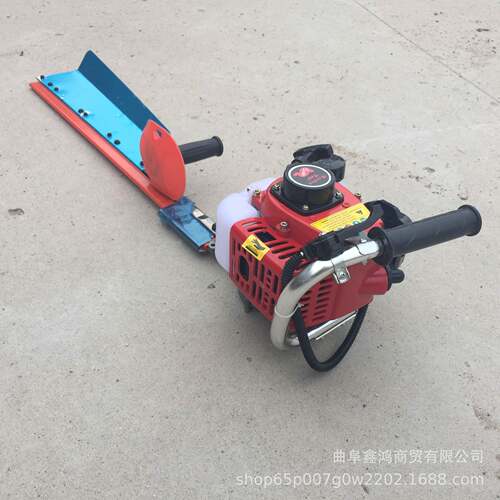 单人手持式绿篱机 汽油二冲程绿化修剪绿篱机 家用采茶绿篱机