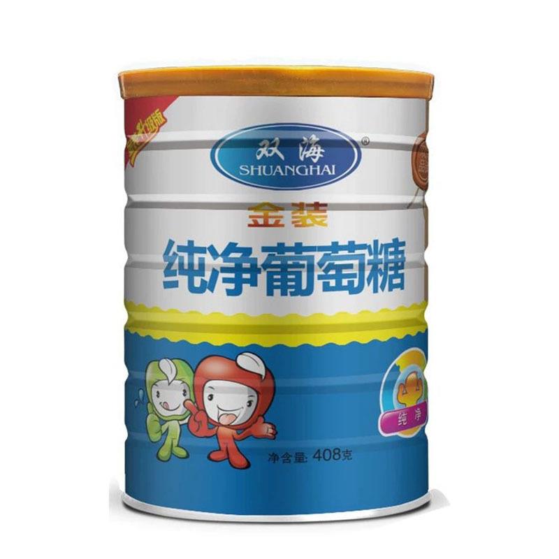 【旗舰店官方正品】双海葡萄糖粉罐装加钙益生元钙锌葡萄糖固体饮