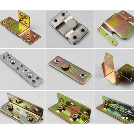插片拆装家具配件固定连接件卡扣挂扣吊柜挂画木板床扣床铰链镜