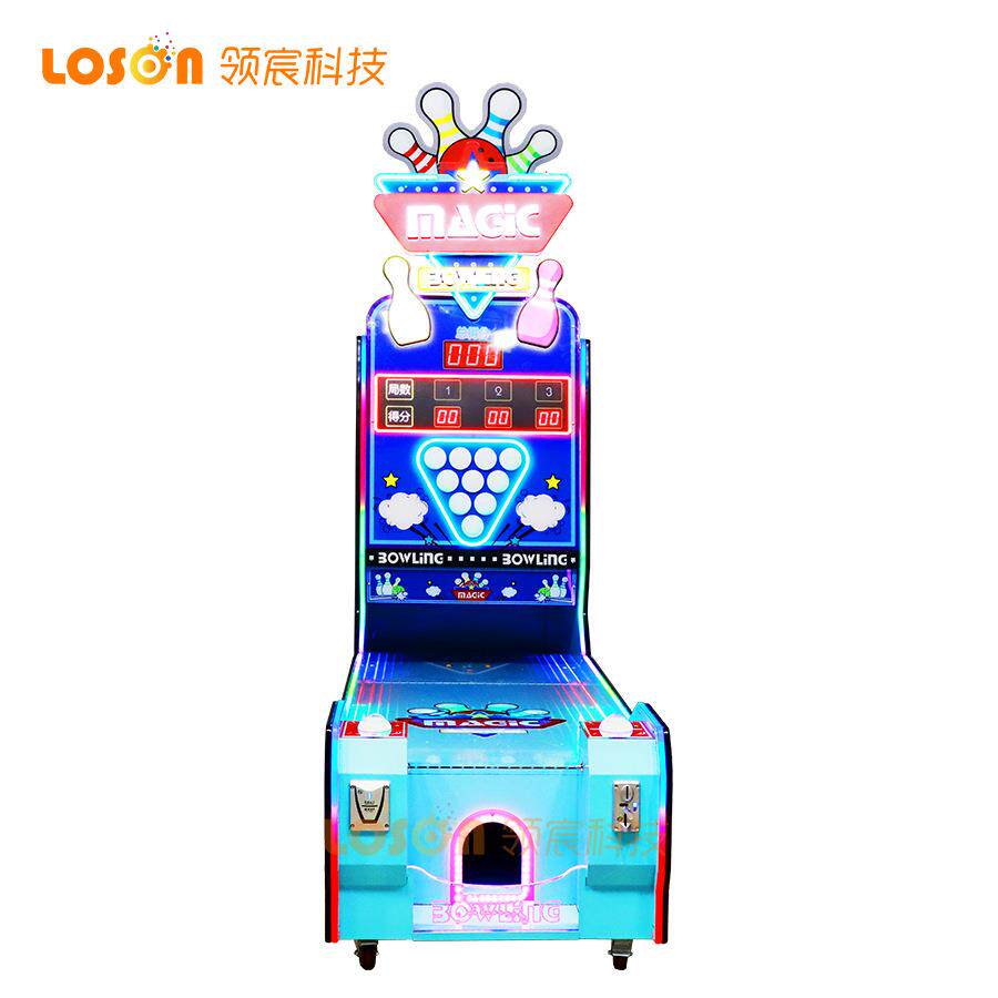 LS-hnd电玩城大型亲乐子乐备儿设童园游运动体育模拟魔法保龄球机